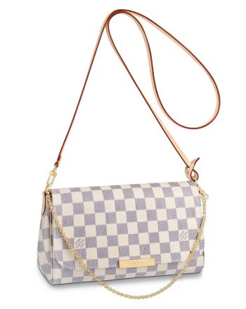 Louis Vuitton Damier Eva Clutch N41275 White