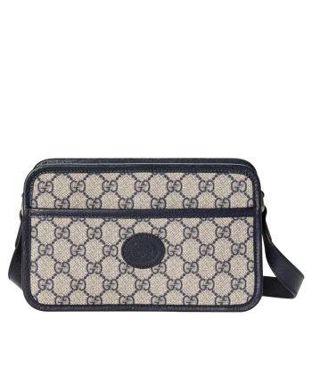 Gucci GG Shoulder Bag 658572 Dark Blue